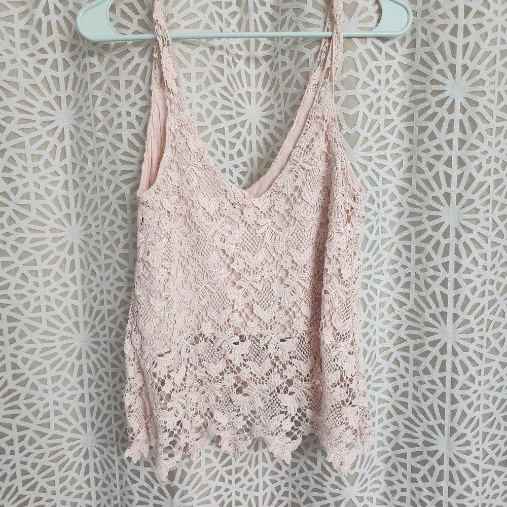 Lace tank